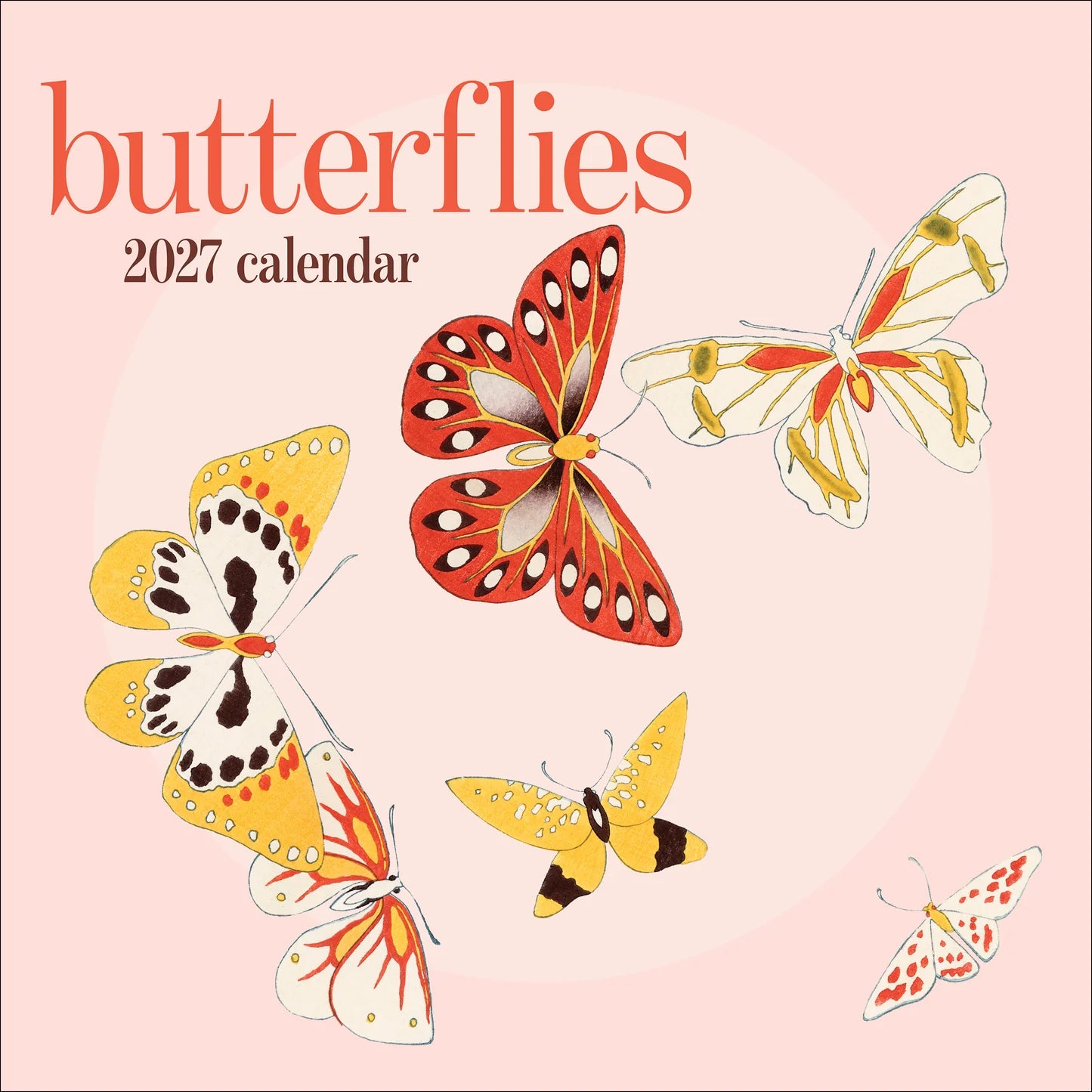 POM Butterflies 2027 Wall Calendar
