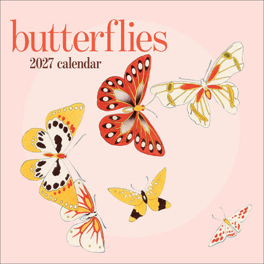 POM Butterflies 2027 Wall Calendar