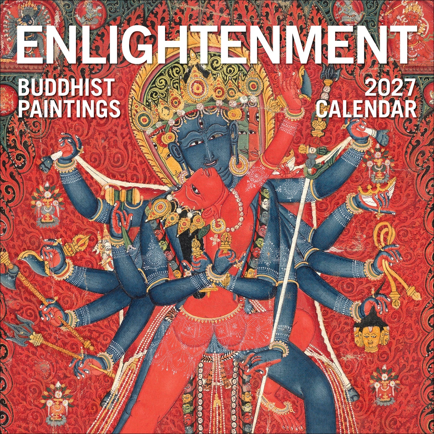 POM Enlightenment: Buddhist Paintings 2027 Wall Calendar