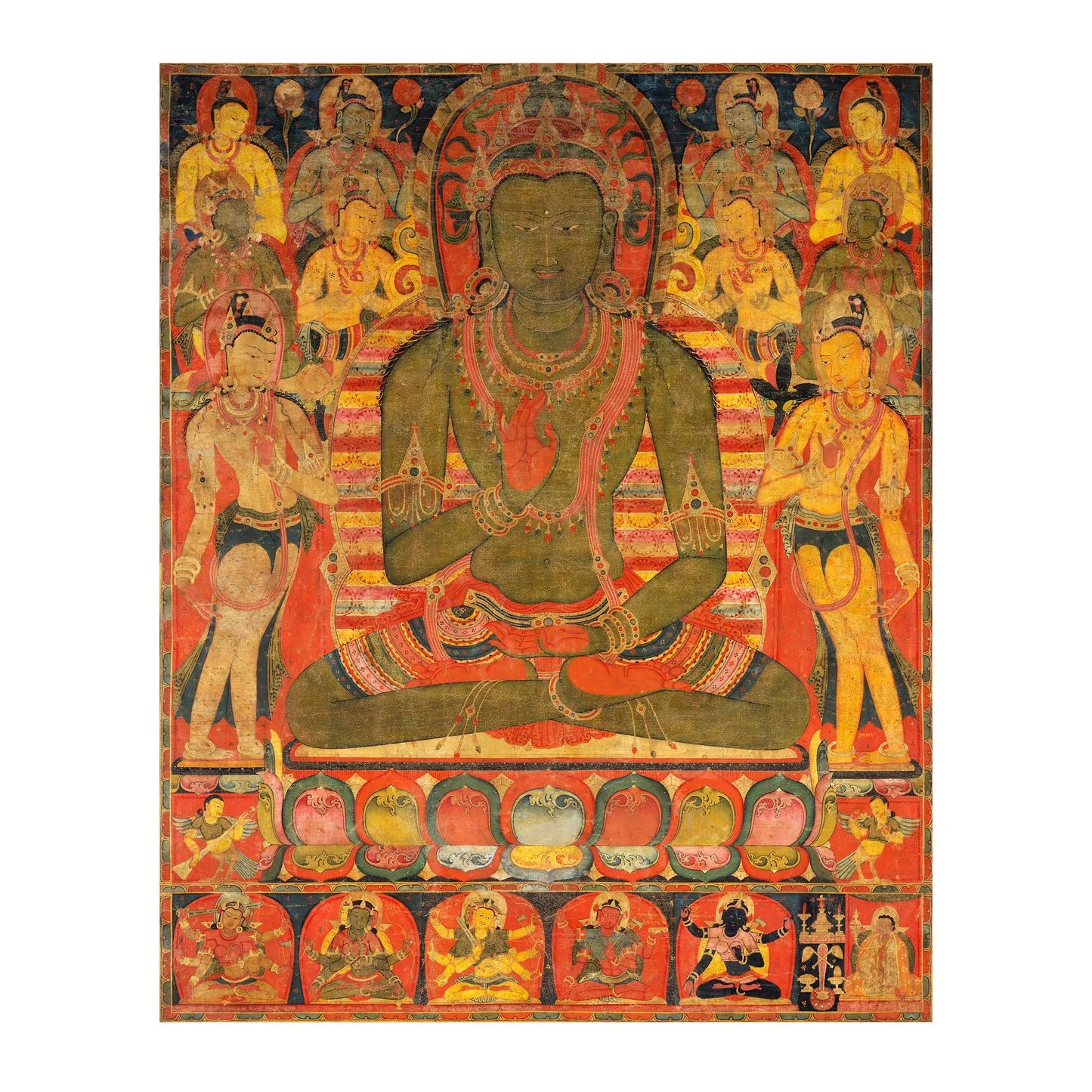 POM Enlightenment: Buddhist Paintings 2027 Wall Calendar