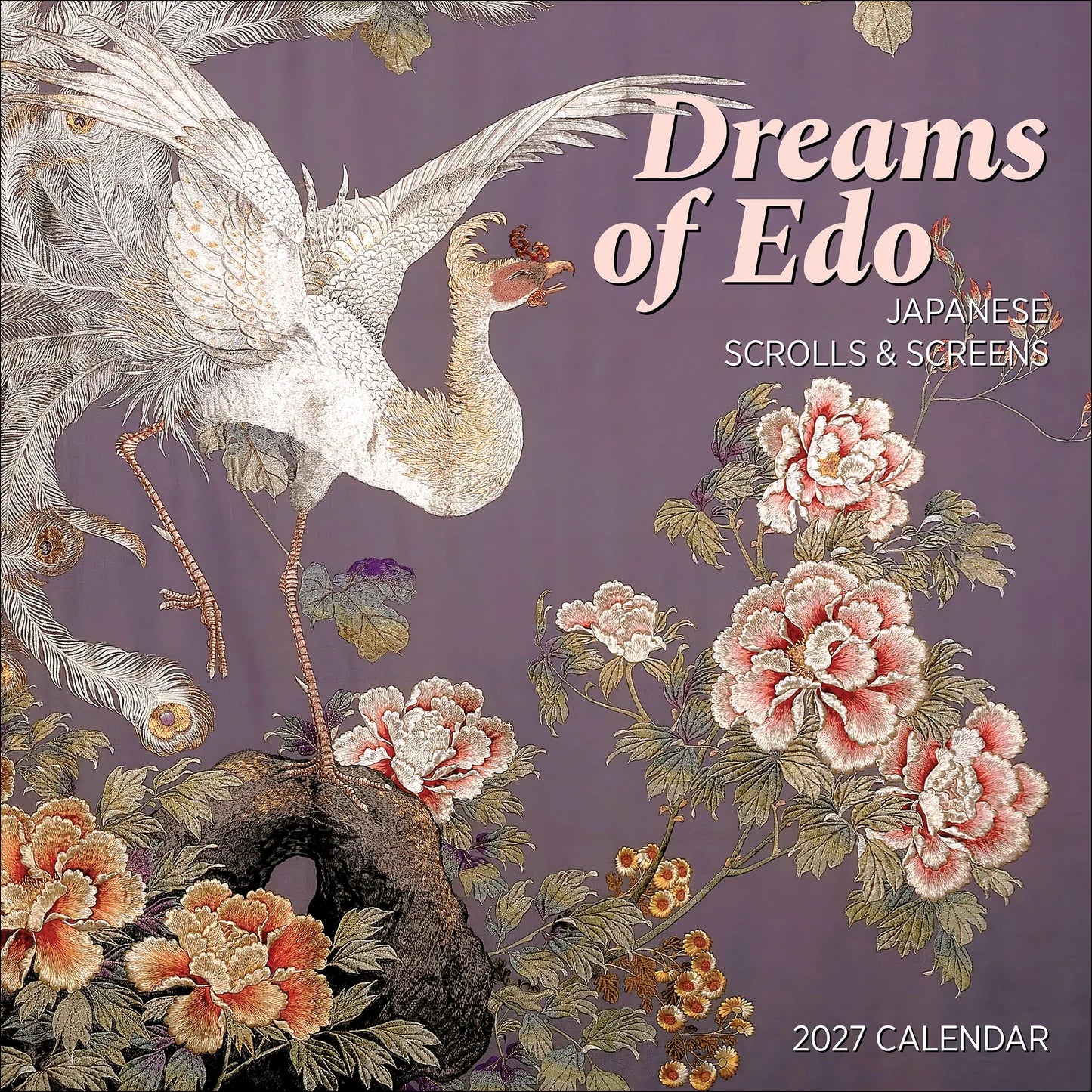POM Dreams of Edo: Japanese Scrolls & Screens 2027 Wall Calendar