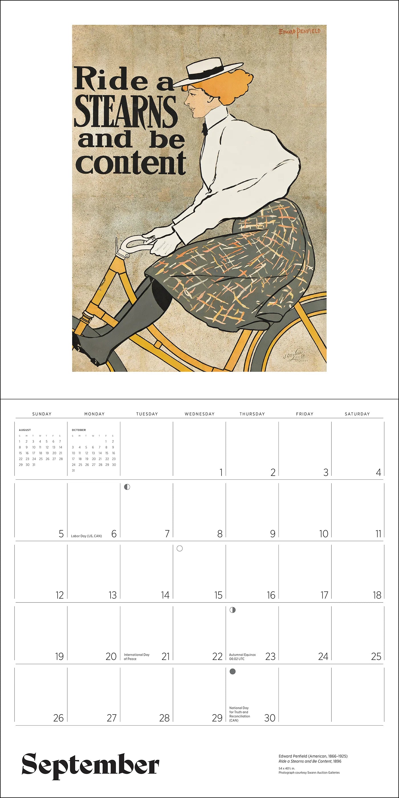 POM Bicycles: Vintage Posters 2027 Wall Calendar
