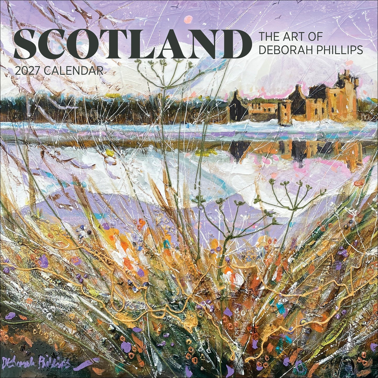 POM Scotland: The Art of Deborah Phillips 2027 Wall Calendar