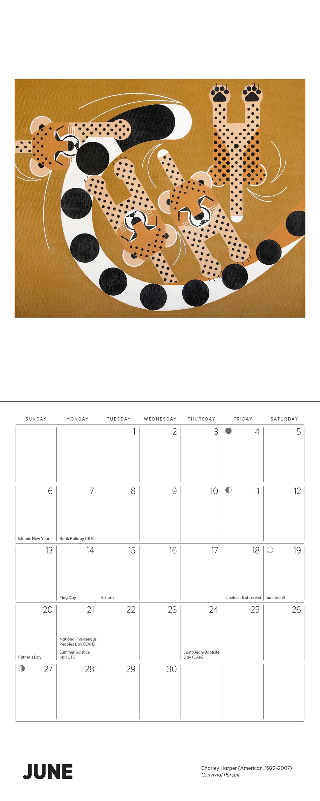 POM Charley Harper 2027 Mini Wall Calendar