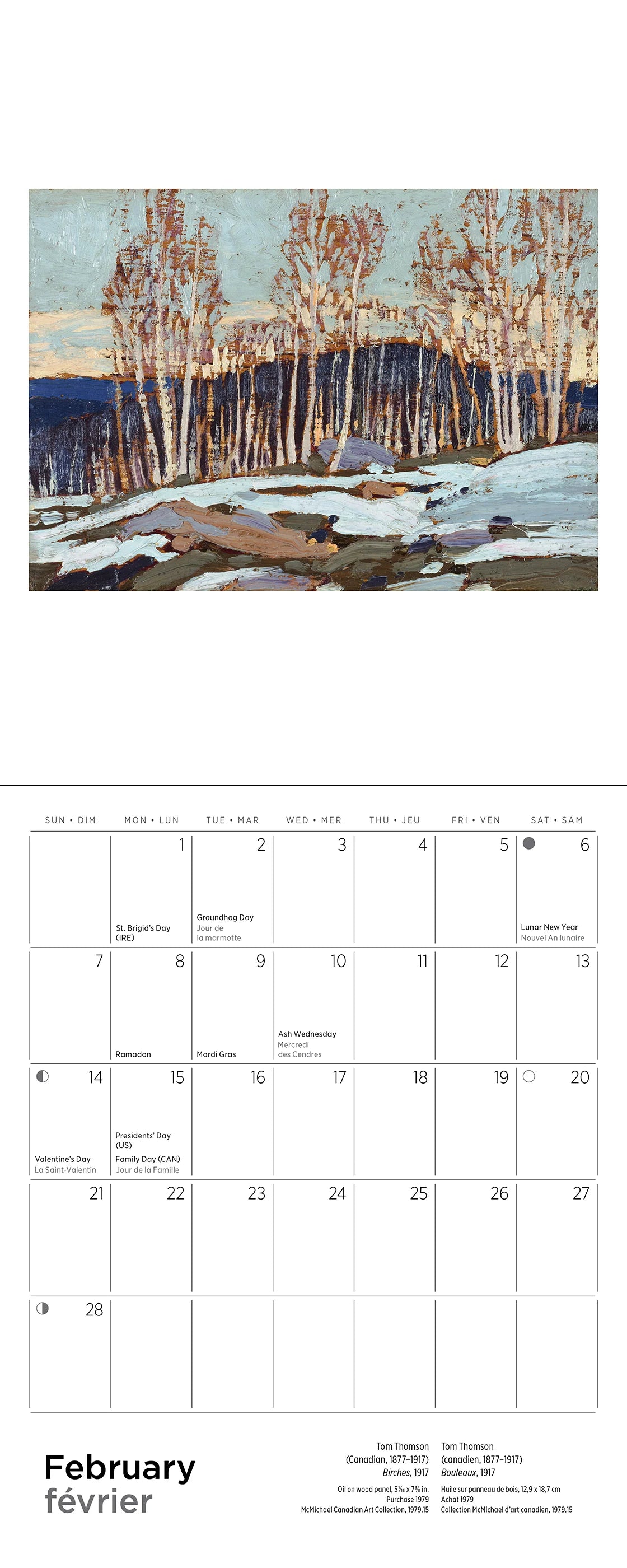POM The Group of Seven 2027 Mini Calendar