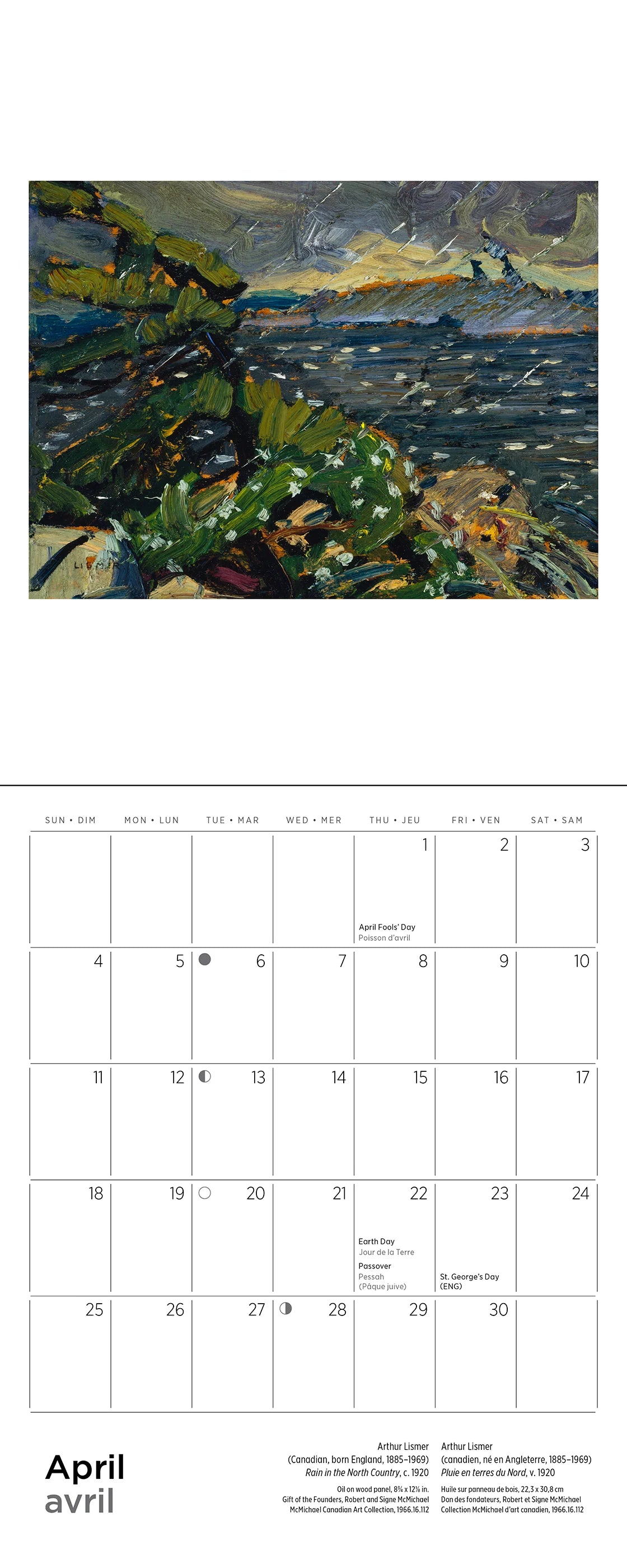 POM The Group of Seven 2027 Mini Calendar