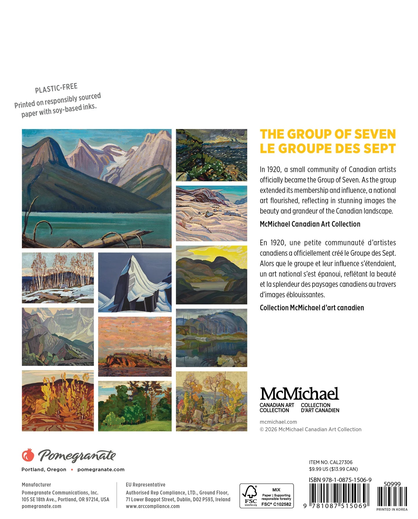 POM The Group of Seven 2027 Mini Calendar