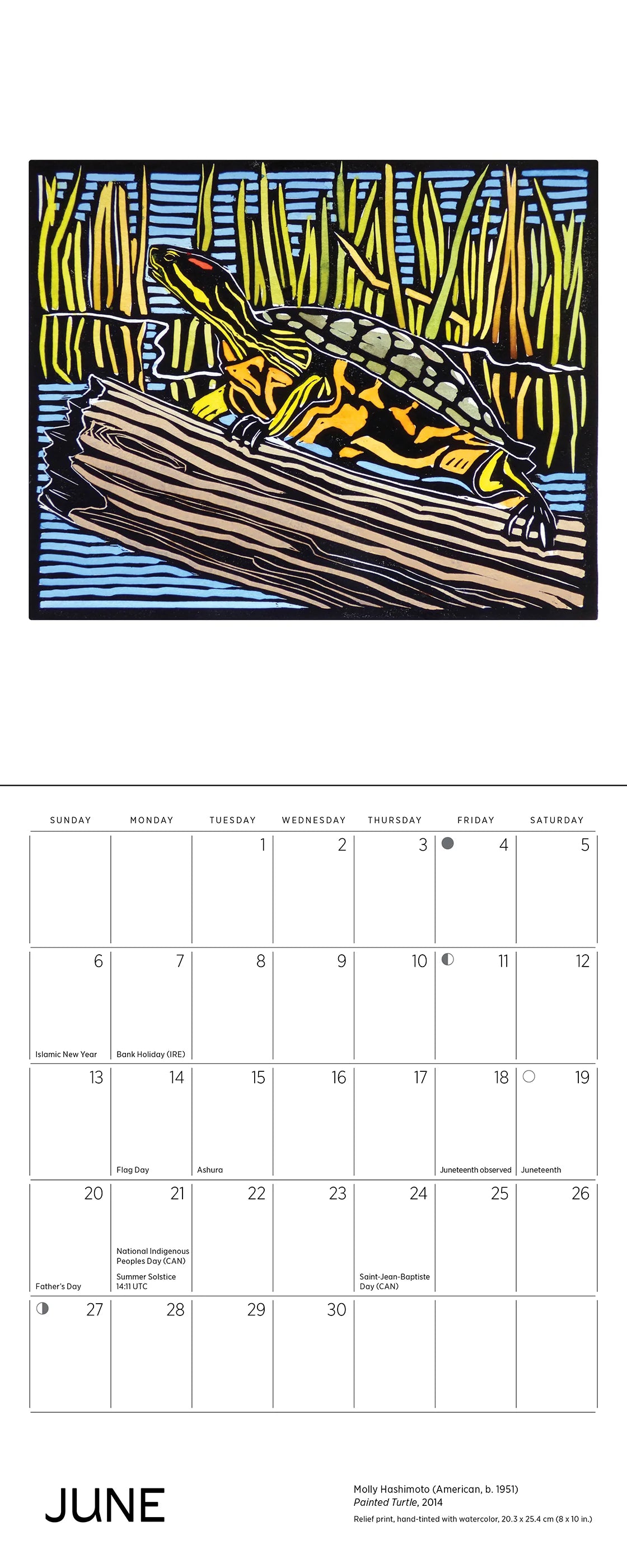 POM Molly Hashimoto: Wildlife 2027 Mini Wall Calendar