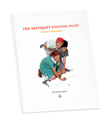 The Saturday Evening Post Norman Rockwell Coloring Book    