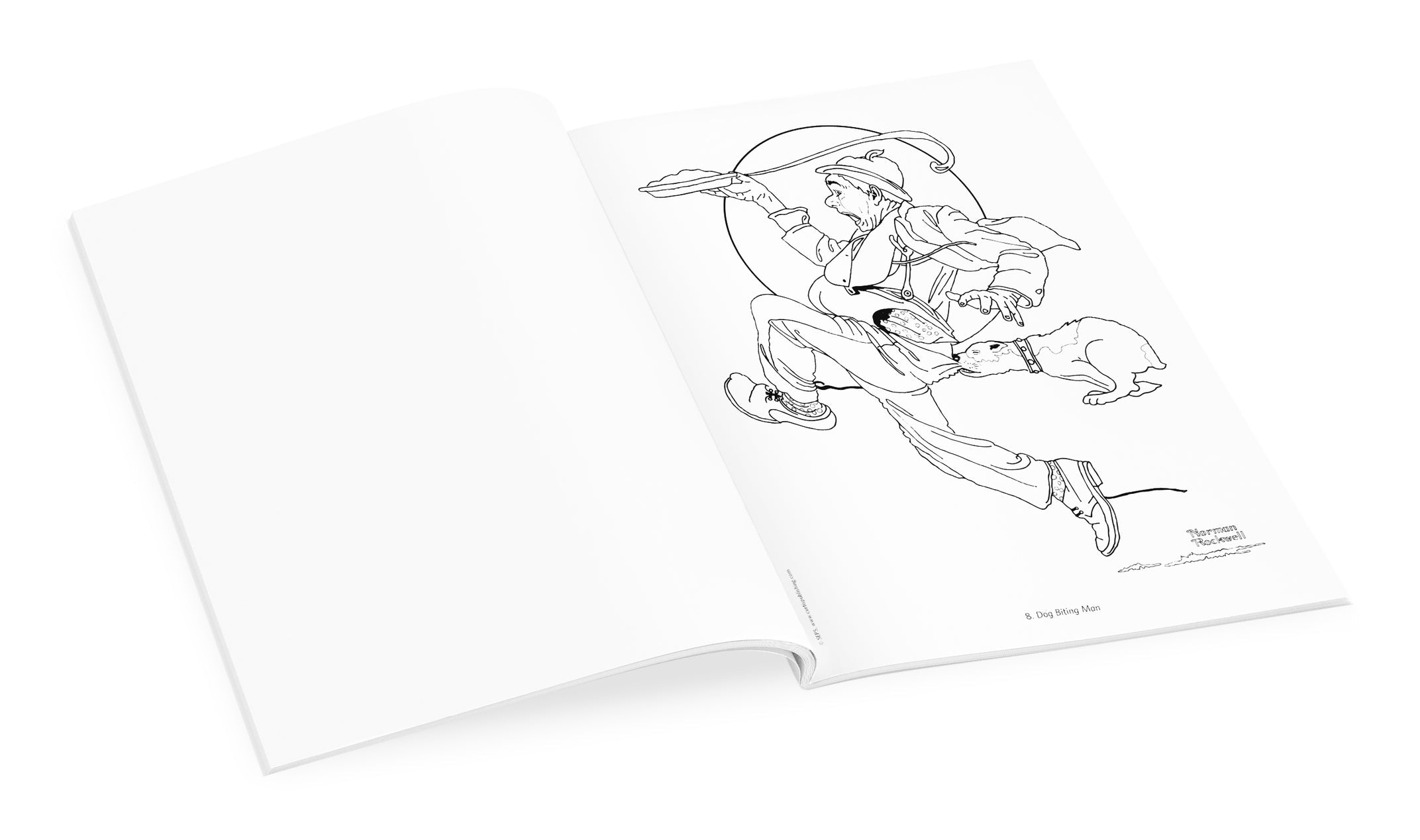 The Saturday Evening Post Norman Rockwell Coloring Book    