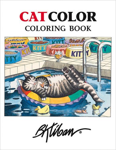 B Kliban Cat Coloring Book    