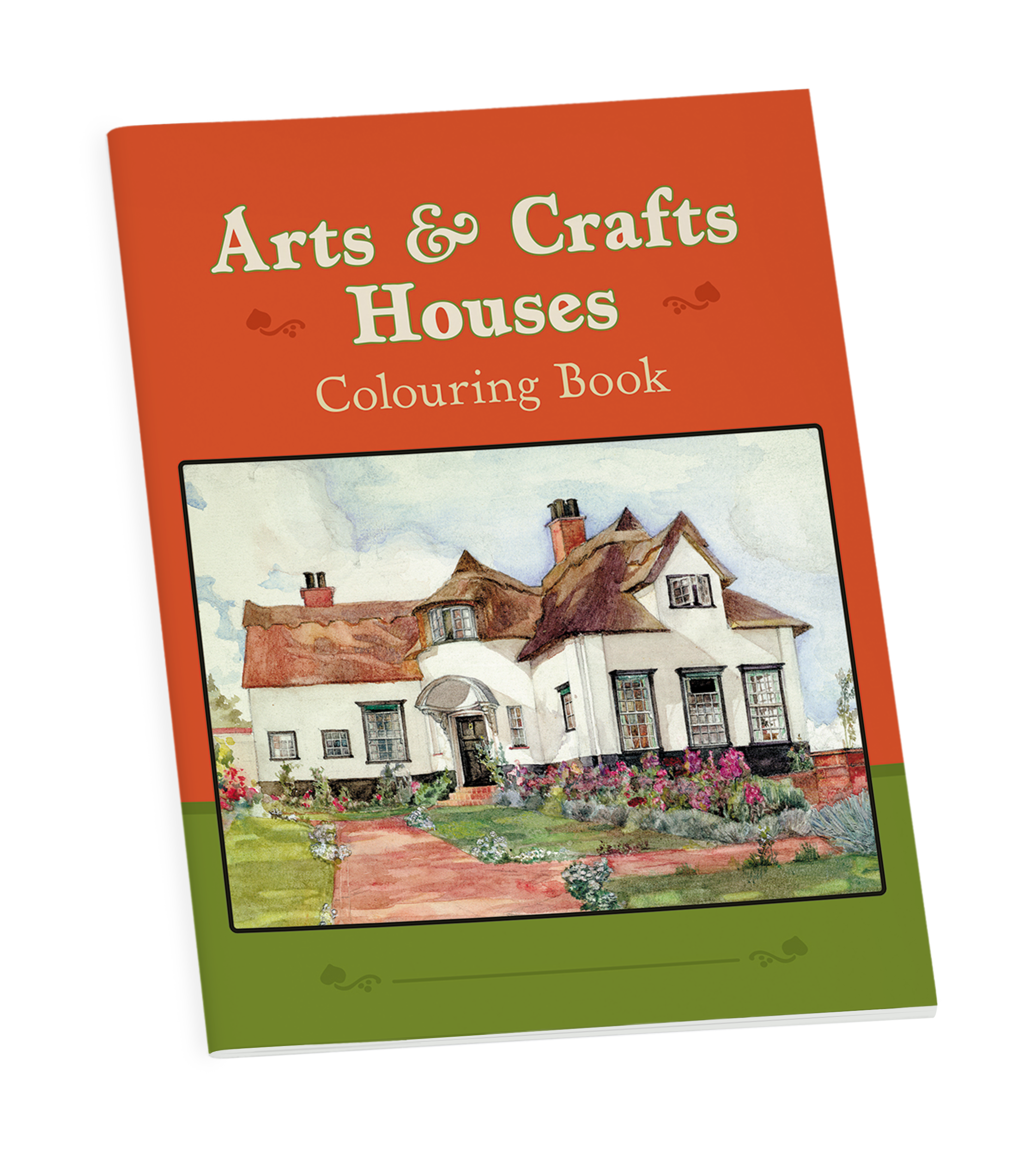 Arts & Crafts Houses Colouring Book    