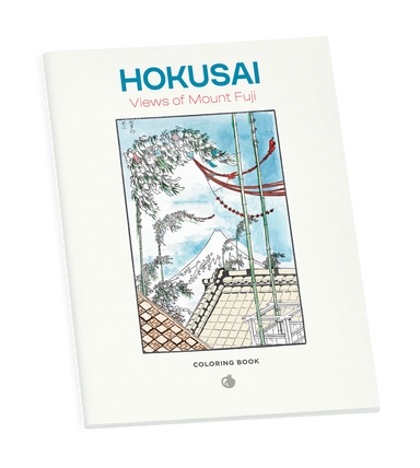 Hokusai: Views of Mt. Fuji Coloring Book