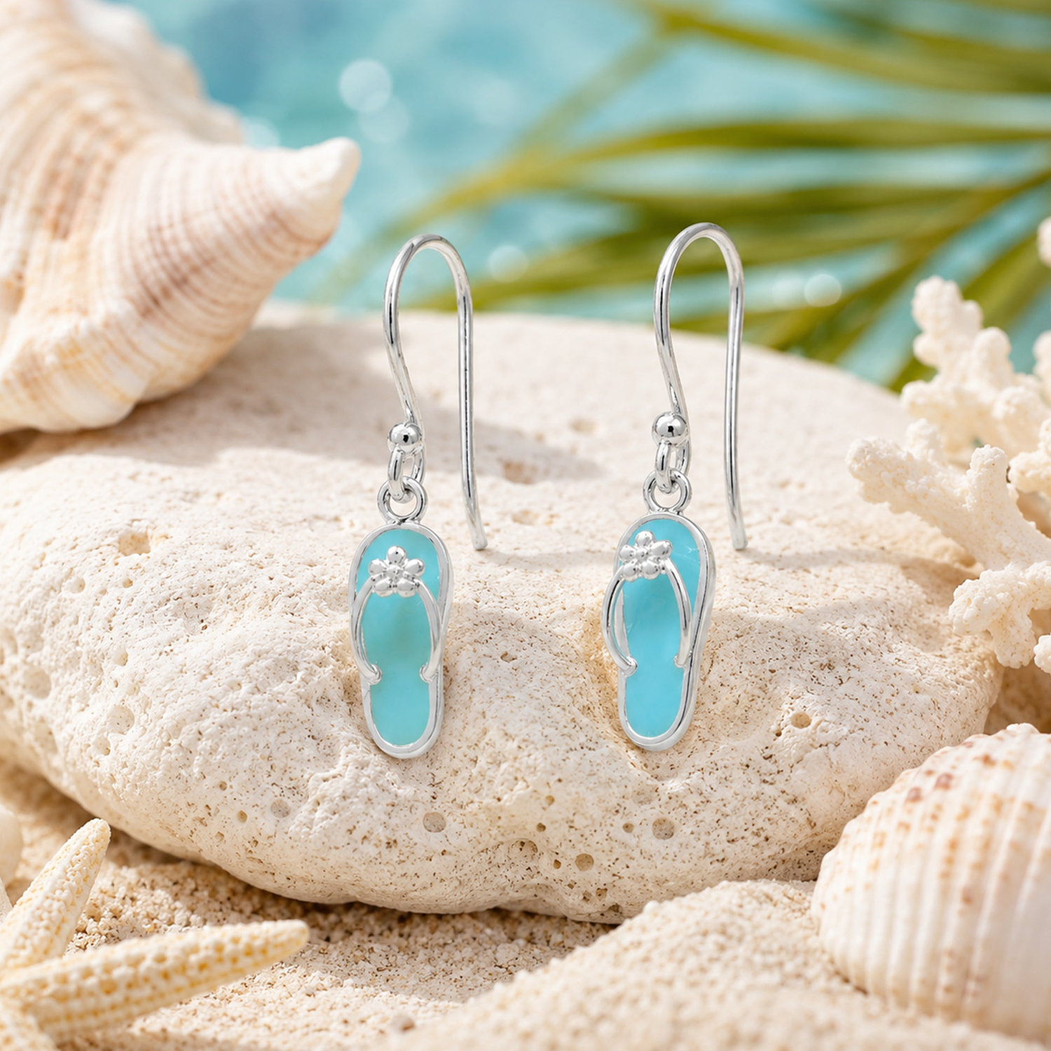 Boma Summer Flip Flop Earrings