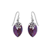 Boma Purple Turquoise Teardrop Earrings