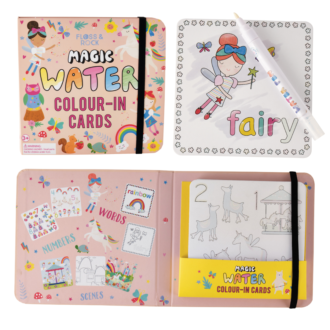 Magic Water Color-In Cards - Rainbow Fairy