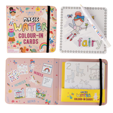 Magic Water Color-In Cards - Rainbow Fairy