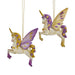 Purple or Gold Unicorn Ornament (Single) - Random Style
