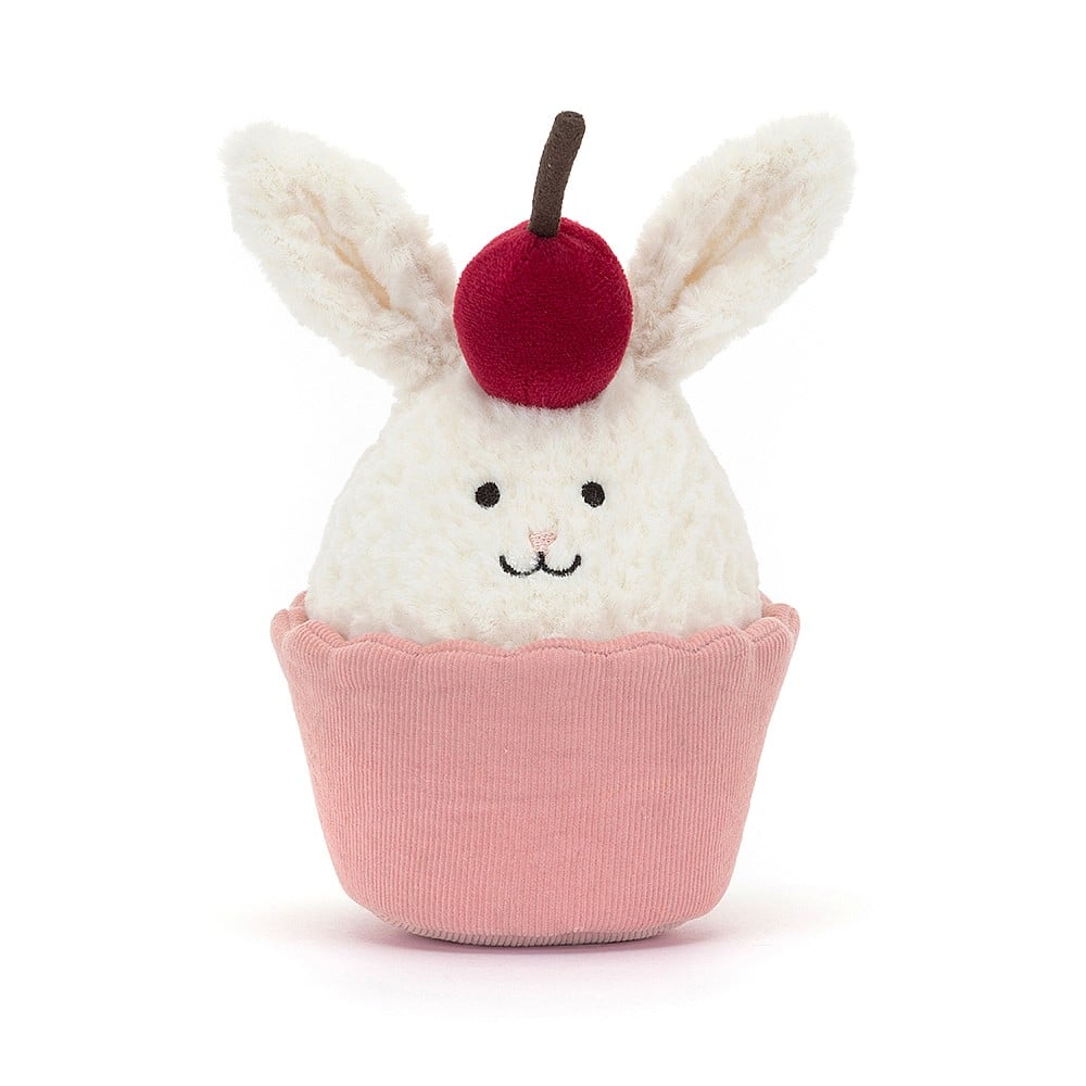 Jellycat Dainty Dessert Bunny Cupcake    