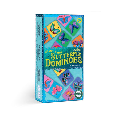eeBoo Giant Shiny Butterfly Dominoes