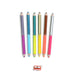 Axolotl 6 Jumbo Pencils - Double Sided Fluorescent & Metallic