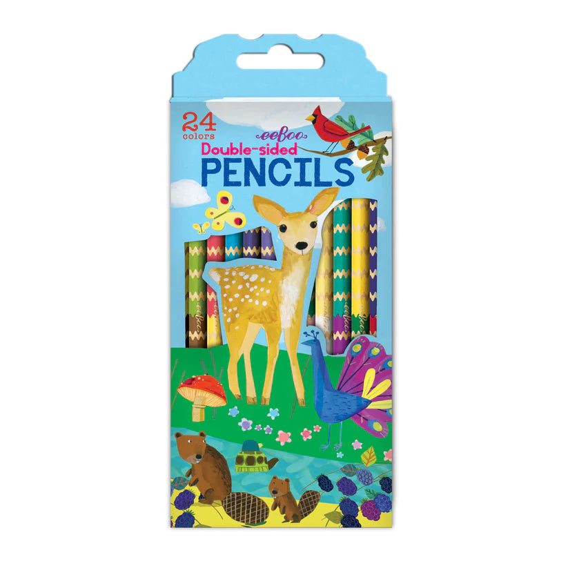 Life On Earth 12 Double Sided Color Pencils