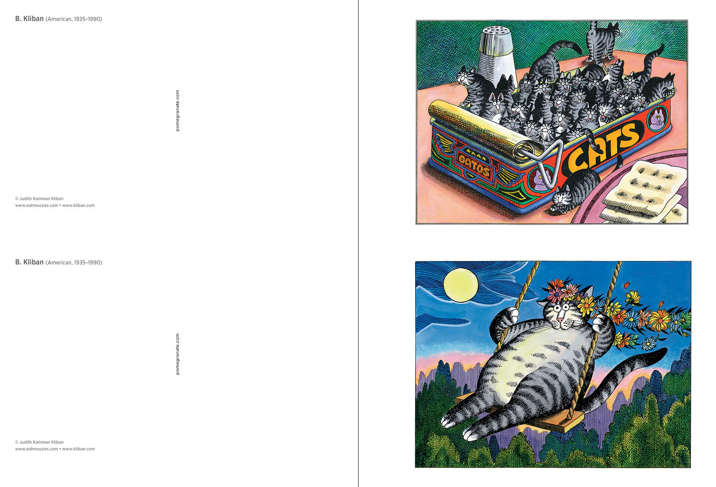 POM B. Kliban: Cats Timeless Planner