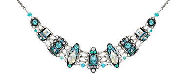 Firefly Milano Ovals Necklace - Ice    