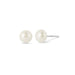 Boma Sterling Silver White Pearl Post Earring