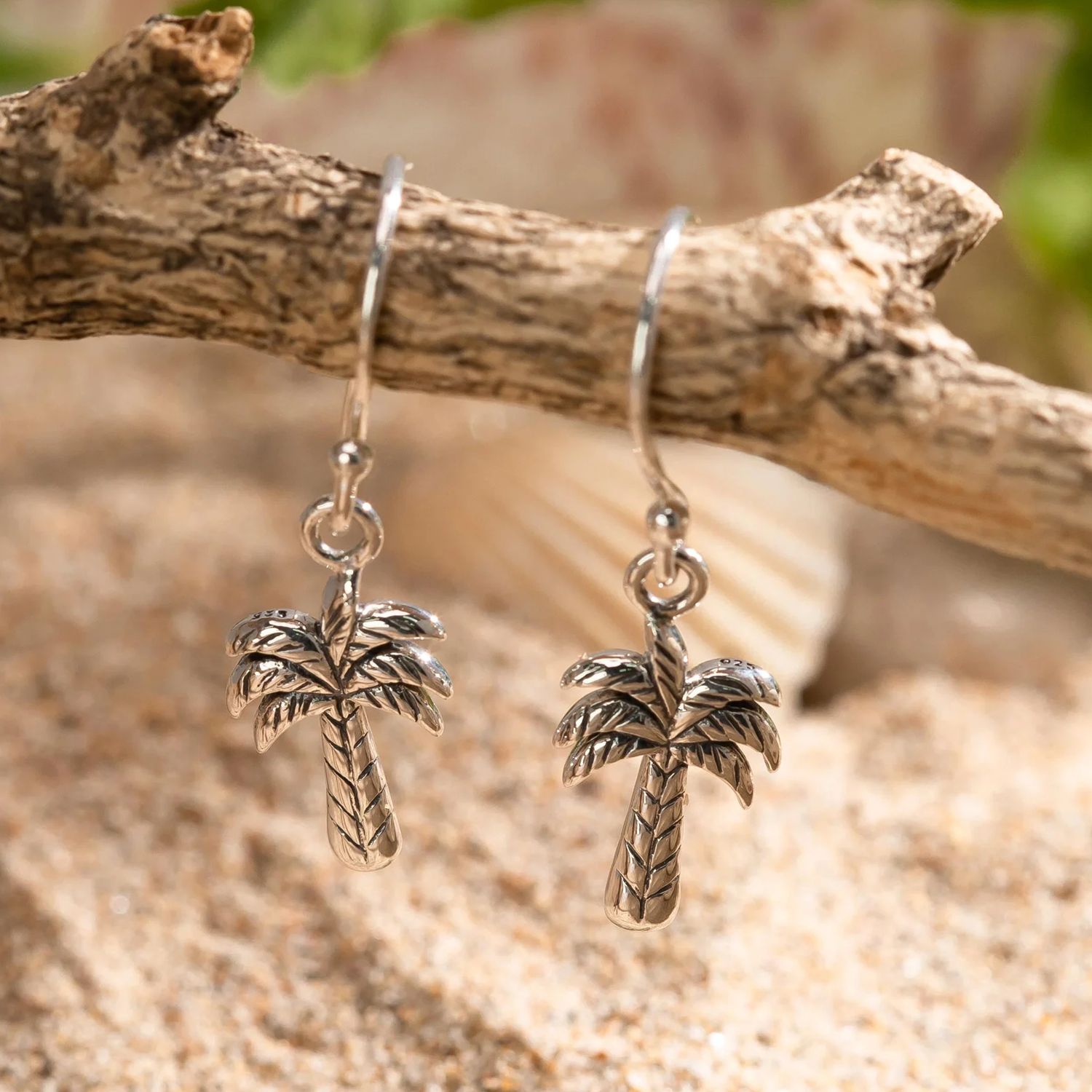 BOMA Palm Tree Dangle Earrings