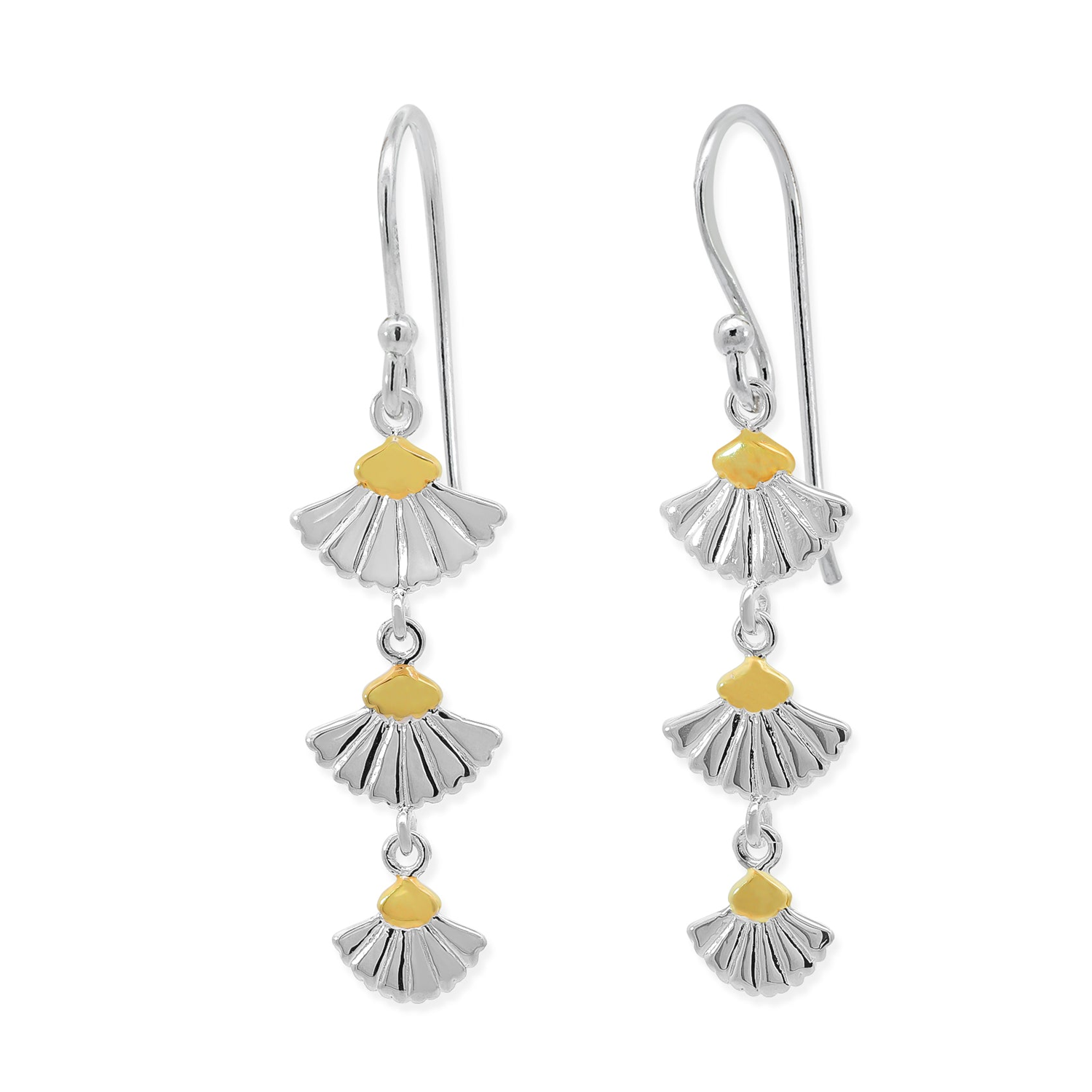 BOMA Cascading Petal Dangle Earrings