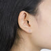 Boma Sterling Silver Open Loopy Circle Stud Earrings