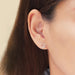 Boma Sterling Silver Post Earrings - Elephant Cutout    