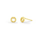 Boma 14K Gold Circles Posts