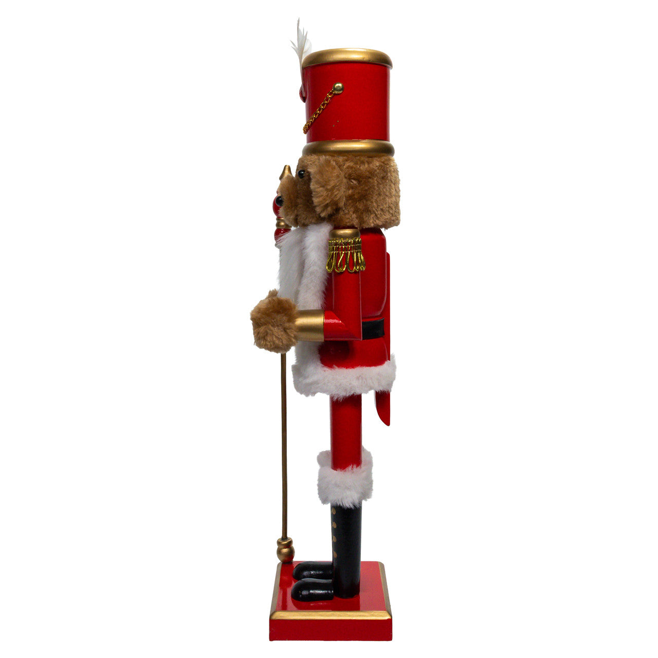 Teddy Bear Soldier 15" Nutcracker