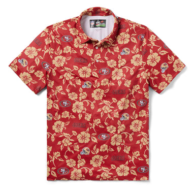 Reyn Spooner San Francisco 49ers Polo Shirt Red M  805766216609