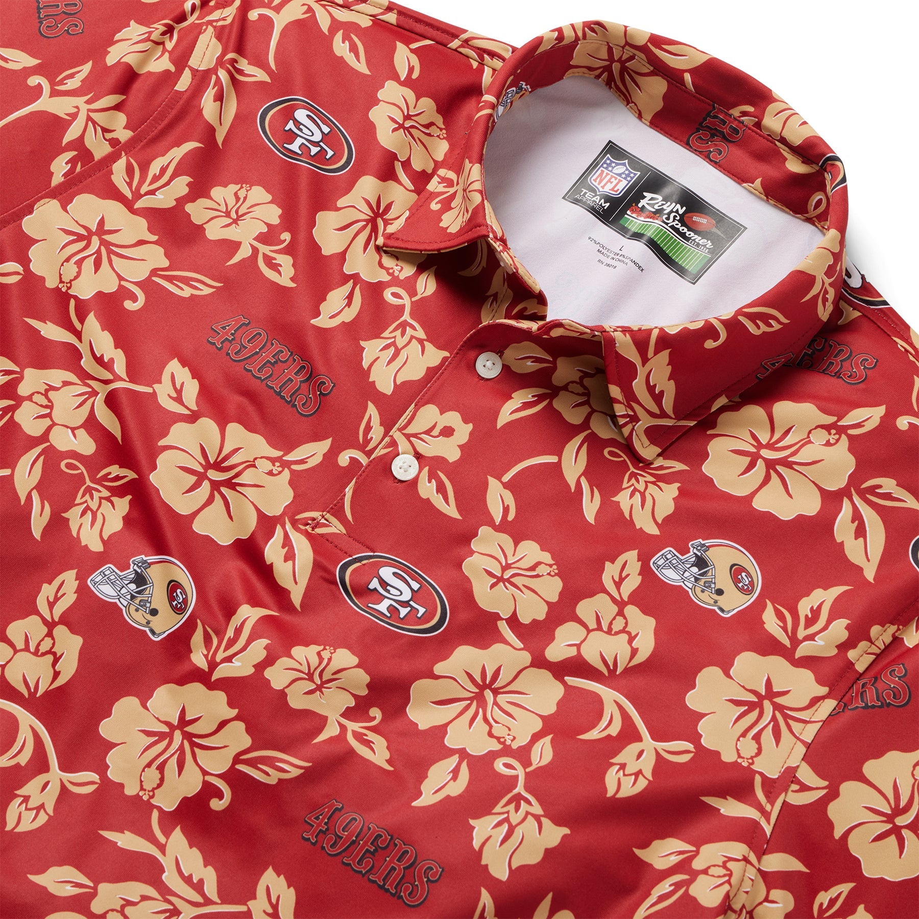 Reyn Spooner San Francisco 49ers Polo Shirt    