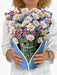 Field of Daisies Pop Up Flower Bouquet Greeting Card    