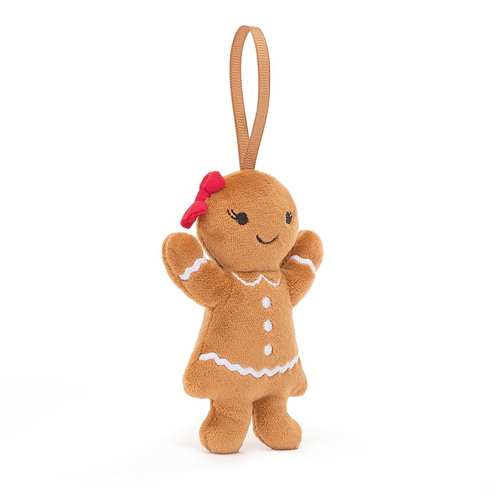 Jellycat Festive Folly Gingerbread Ruby    