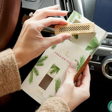 Thymes Frasier Fir Aromatic Car Diffuser & Refill