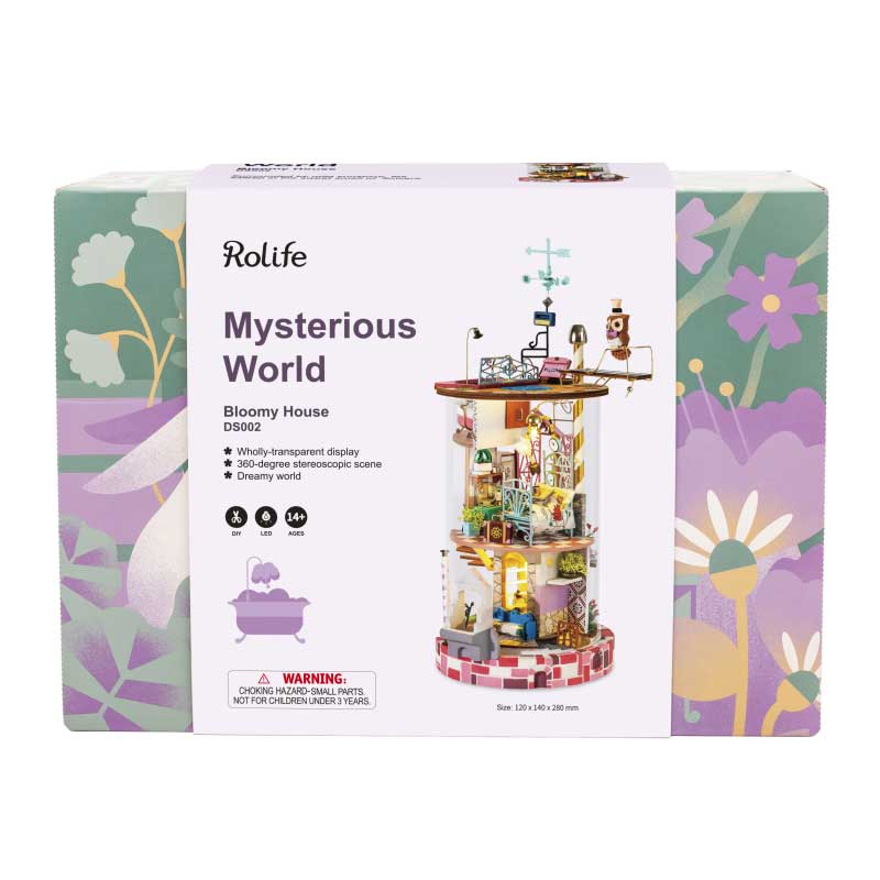 Robotime Rolife Mysterious World Bloomy House