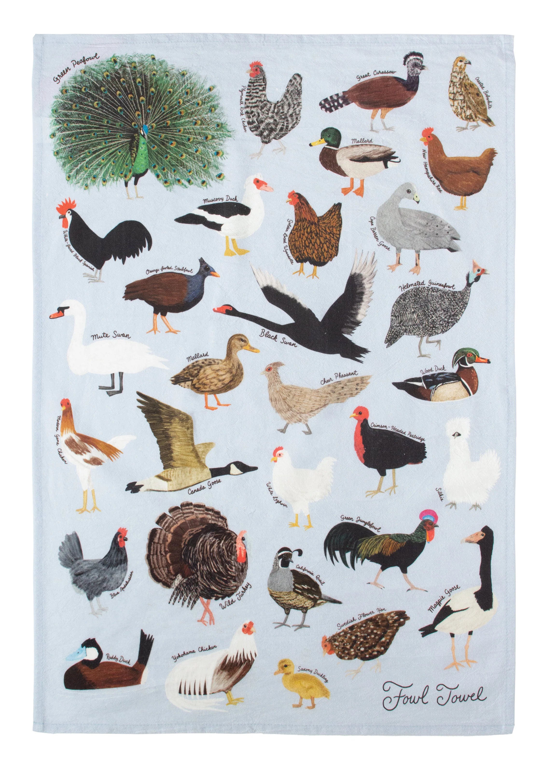 Fowl Dish Towel