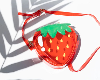 Jelly Fruit Strawberry Handbag    