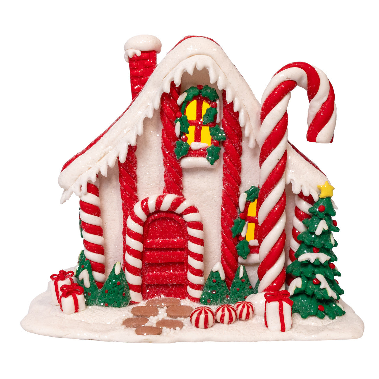 Candy Cane Lane 7" LED House