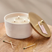 THYMS Goldleaf Gardenia Statement 3-Wick Candle