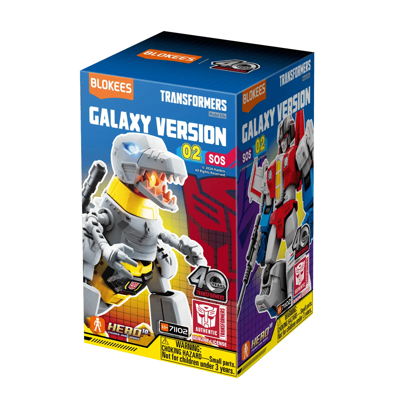 BLK Transformers Galaxy Version 02 SOS Mystery Box