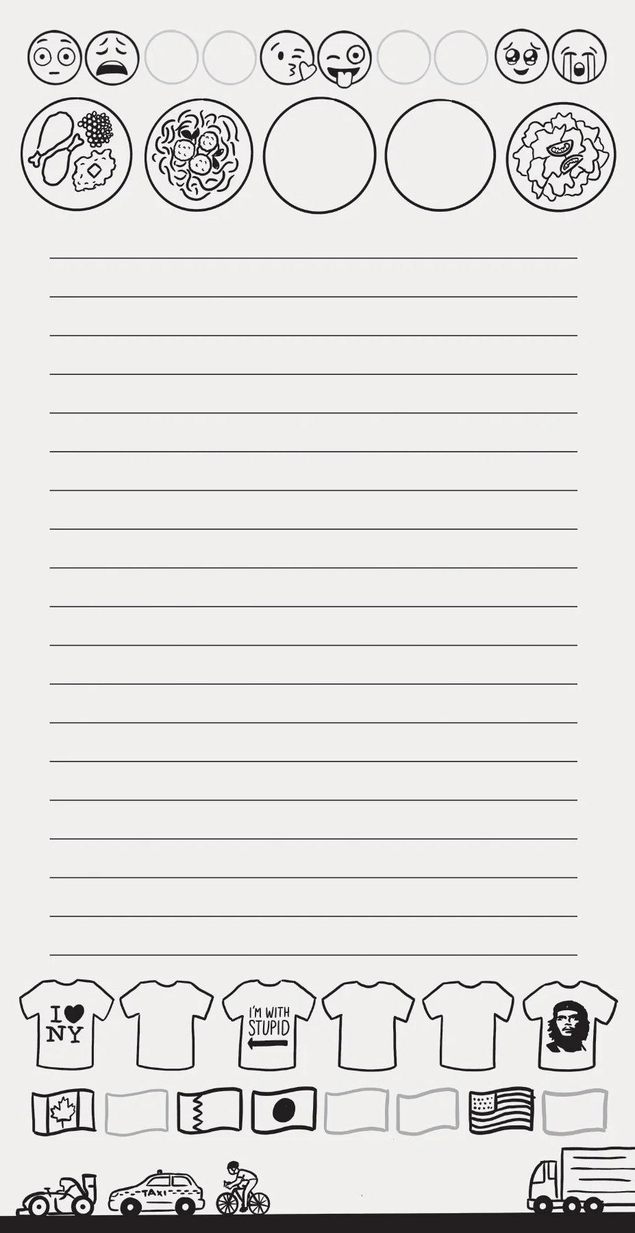 Fun and Games Notepad