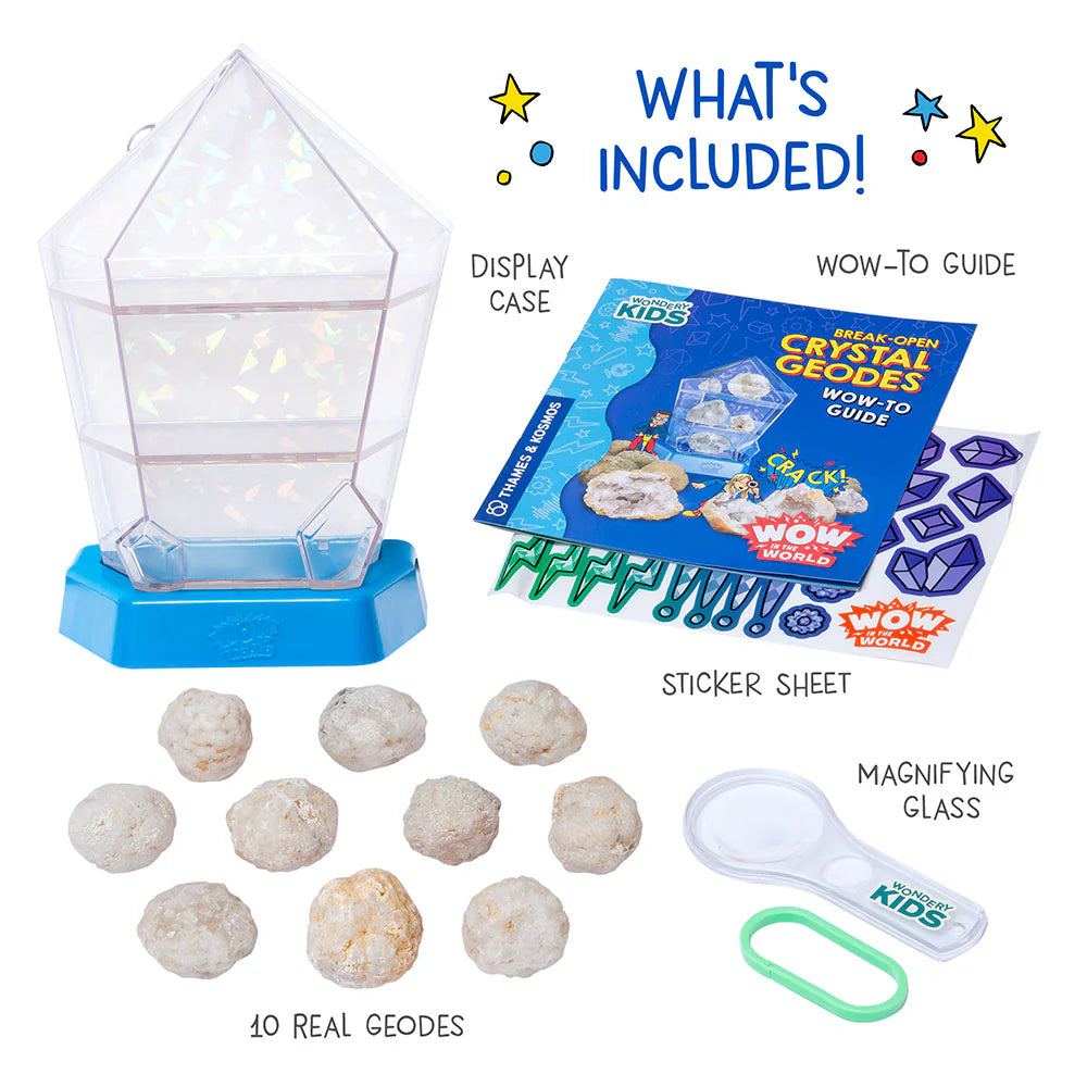 Break Open Crystal Geodes
