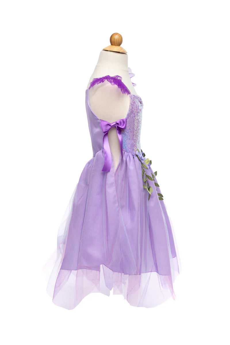 Lilac Sequins Fairy Tunic size 5-6