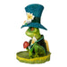 Hollywood Nutcrackers Frog On Lilypad 10" Nutcracker